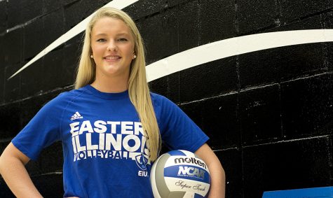 Freshman defensive specialist/libero Lindsey Powers leads the Panthers with 326 digs, averaging 3.33 per set. The first-year Panther has embraced her role as one of the younger leaders on the Eastern volleyball team.