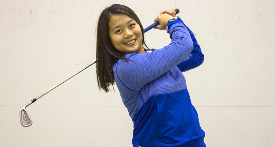 Two falls ago, senior Chloe Wong teed off on a par 3 and scored her first hole-in-one as an Eastern Panther. Out of all her accomplishments, Wong said her hole-in-one tops them all.