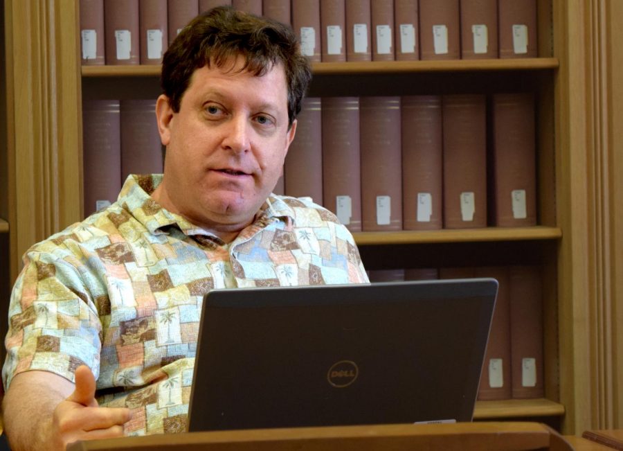 Geography professor Barry Kronenfeld is a member of the Council for Academic Affairs. The council approved lowering two course numbers for the computer and information technology department, and it also looked at an accelerated law degree program.