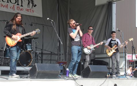 Nashville based band Red Ransom performs at Celebration on Saturday.