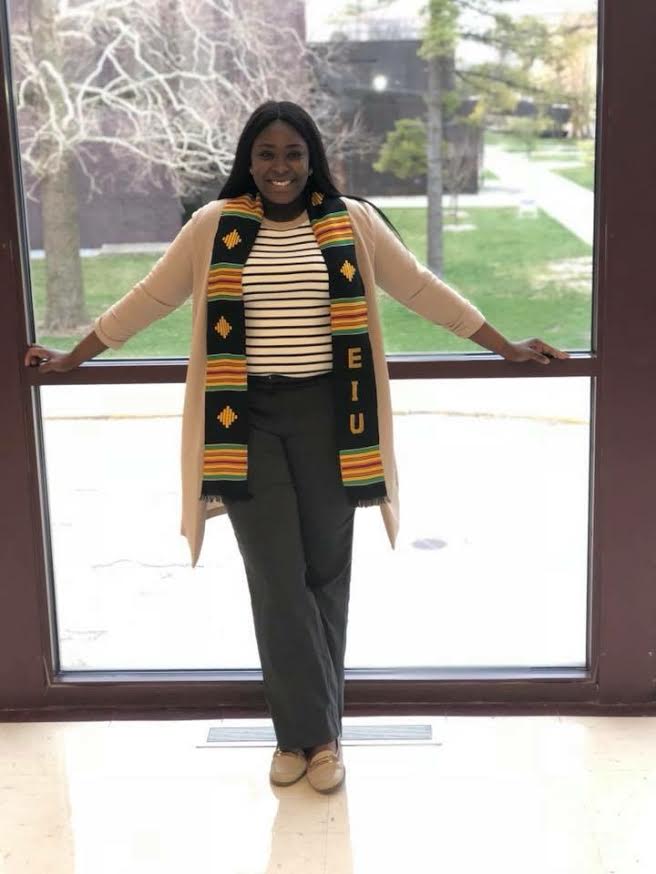 Alisa Hill, a senior political science major, has overcome several challenges to be able to get accepted into Northern Illinois University’s master’s in public administration program. While at Eastern, Hill has never received less than a 3.0, earning multiple scholarships as well as the TRiO Achiever Award and being named Eastern’s Top Black Scholar.