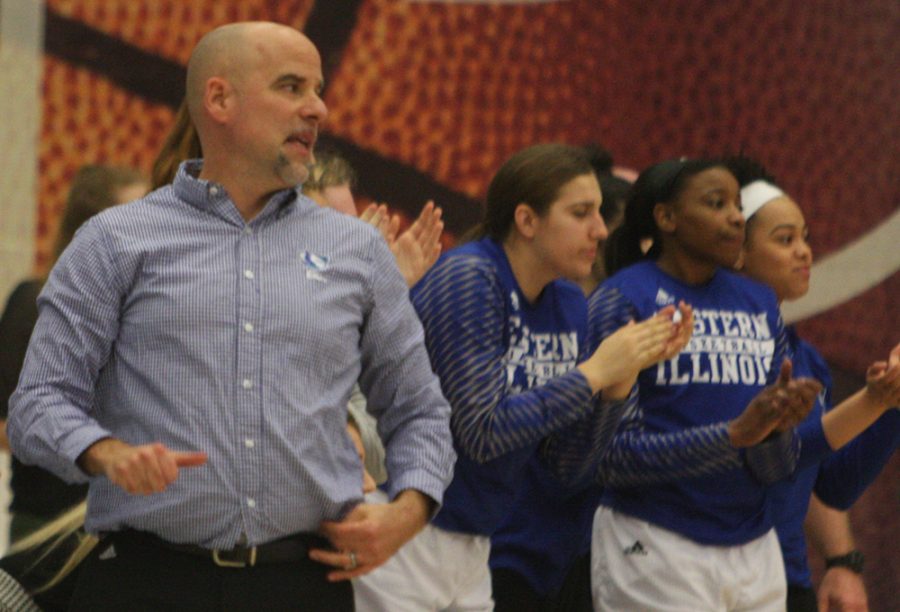 Eastern women’s basketball coach Matt Bollant encourages his team to read. “To be a good leader, you have to be a good reader,” Bollant said.