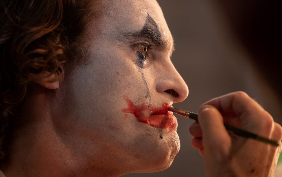 Joaquin Pheonix as Arthur Fleck in Warner Bros. Pictures, Village Roadshow Pictures and BRON Creative’s tragedy “Joker.”
Photo by Niko Tavernise, courtesy of Warner Bros. Pictures.
