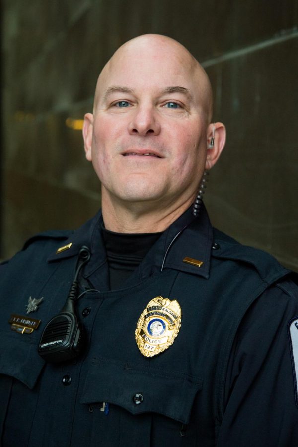 Ryan Risinger, current active chief of the Univeristy Police Department, is a candidate for the position of UPD Chief.