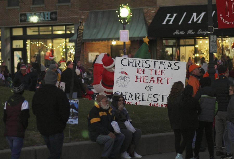 Decorations and festivities surrounded the square at Christmas in the Heart of Charleston on Dec. 4. This event consisted of a parade, games and activities and performances by choirs and the Eastern Color Guard. 