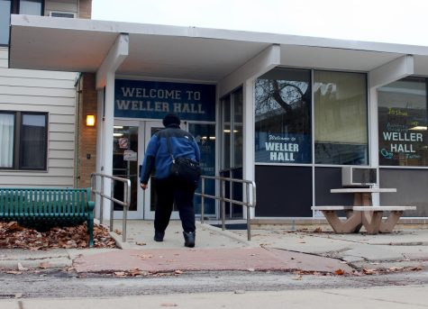 Weller is the least accessible because of its cracked sidewalks, step up backdoor entrances and no outside push to open button. 