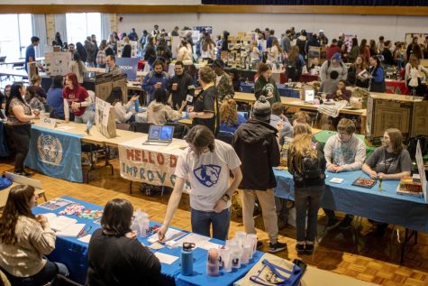 Pantherpalooza is the semi annual Eastern event that allows student organizations to advertise themselves to draw in new members. 
