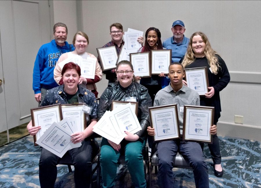 The Daily Eastern News staff won 28 awards at this years Illinois Collegiate Press Association conference in Chicago from Friday to Saturday.