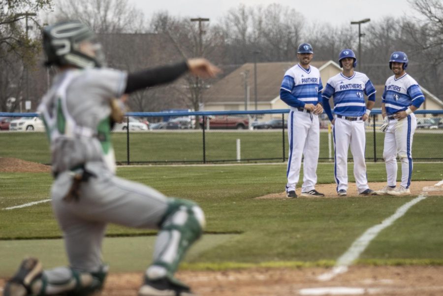 The Panthers won 24-7 against Illinois Wesleyan during the baseball game at Coaches Stadium Wednesday afternoon.