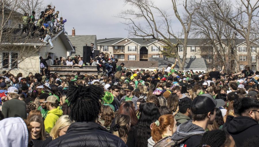 The 2023 Unofficial house crawl started at 9 a.m., with the first party going until noon, then the second from noon to 2 p.m., then the final house party from 2 p.m. to 5:00 p.m.