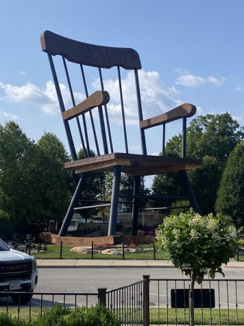 Worlds largest functioning rocking chair