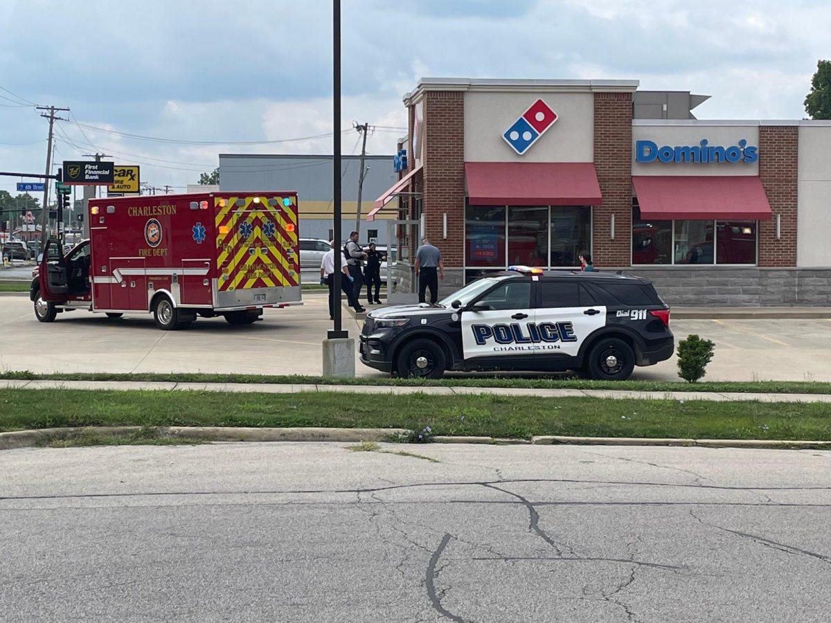 Charleston Police responded to Dominos Pizza after a man was shot in the arm Tuesday afternoon.
