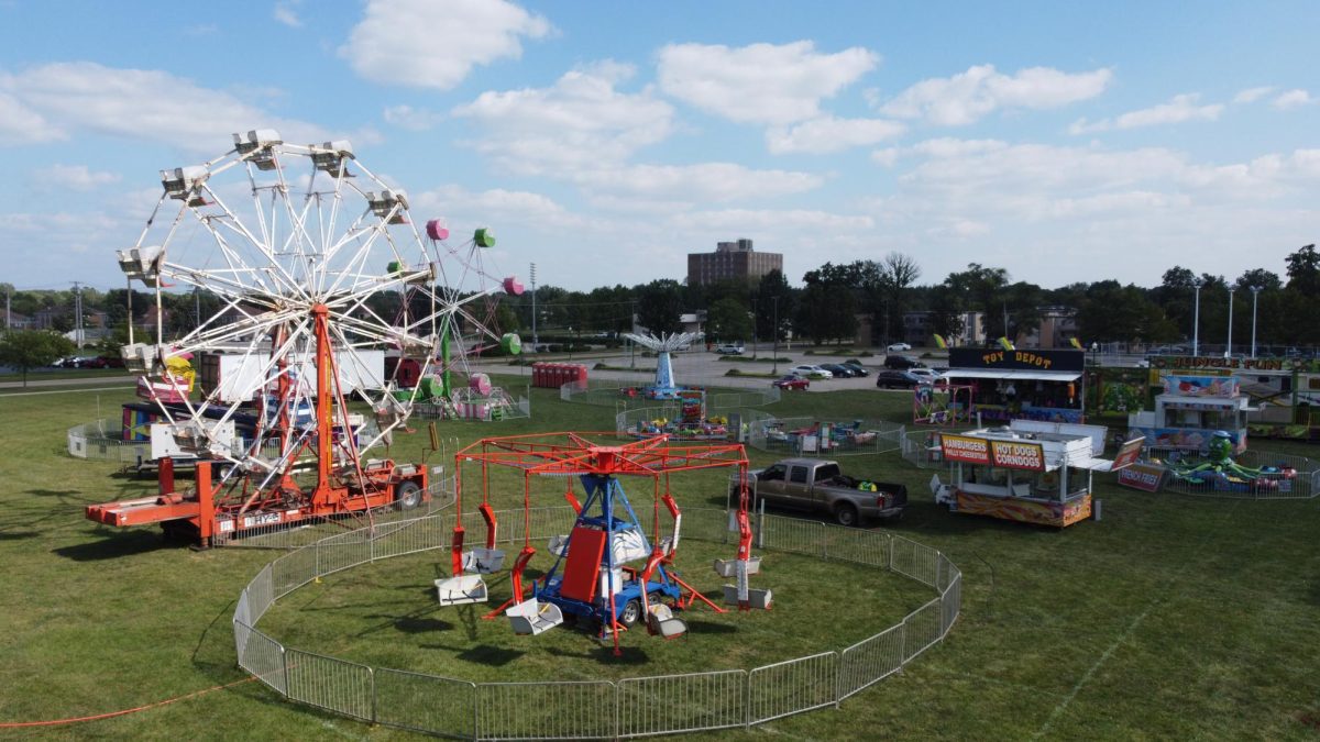 Eastern Illinois University host their own fair named The Greastest School on Earth tomorrow where students and community members gather before the start of the semester Wednesday afternoon