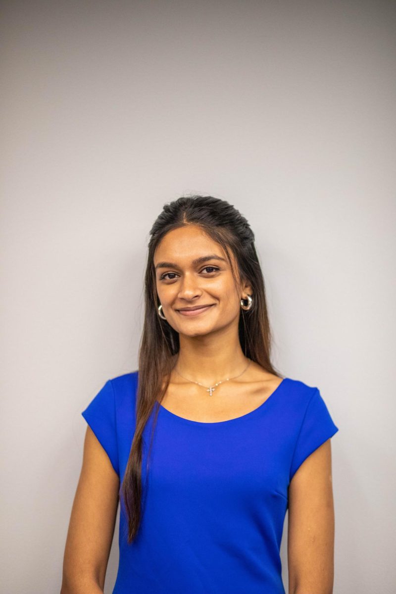 Nidhi Patel serves as the president of student body during the 2023-2024 academic year. 