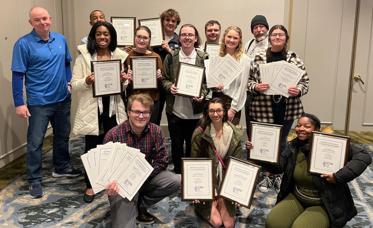 The News won 34 awards at the Illinois Collegiate Press Association 2024.