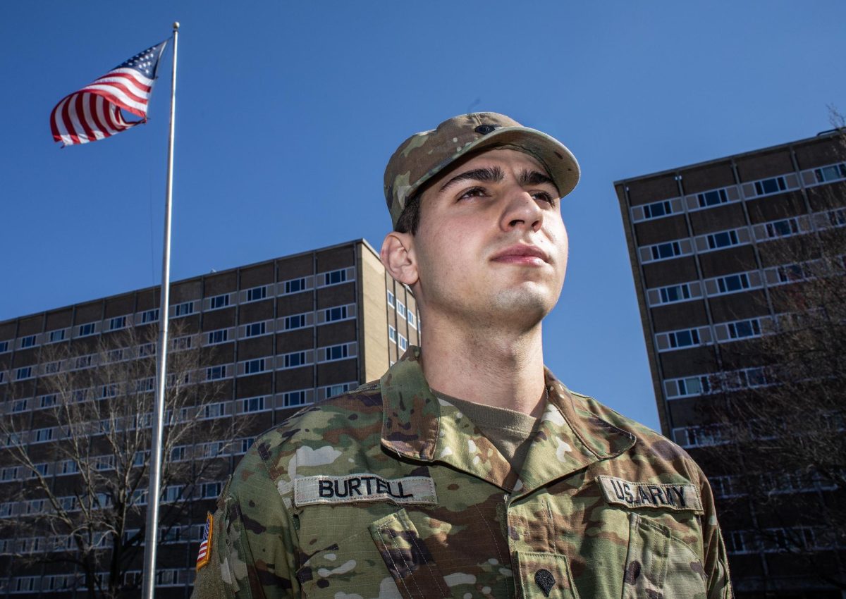 During high school, Charlie Burtell realized he started following a negative path and wanted to make a change. He begged his mom to help him enlist in the National Guard when he was 17 and she supported him. Joining the military for him was an escape and he is very proud of his decision to turn his life around. 
