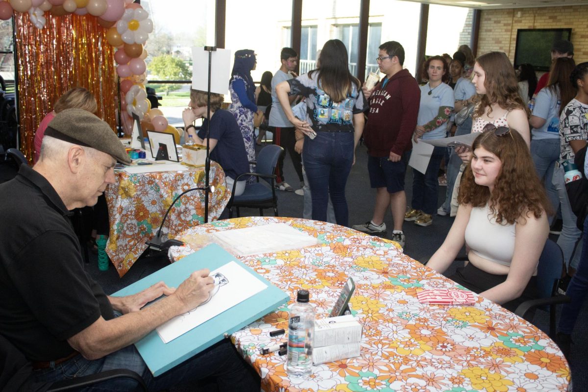 Students participate in Pantherchella in the Martin Luther King Jr. University Union Saturday.