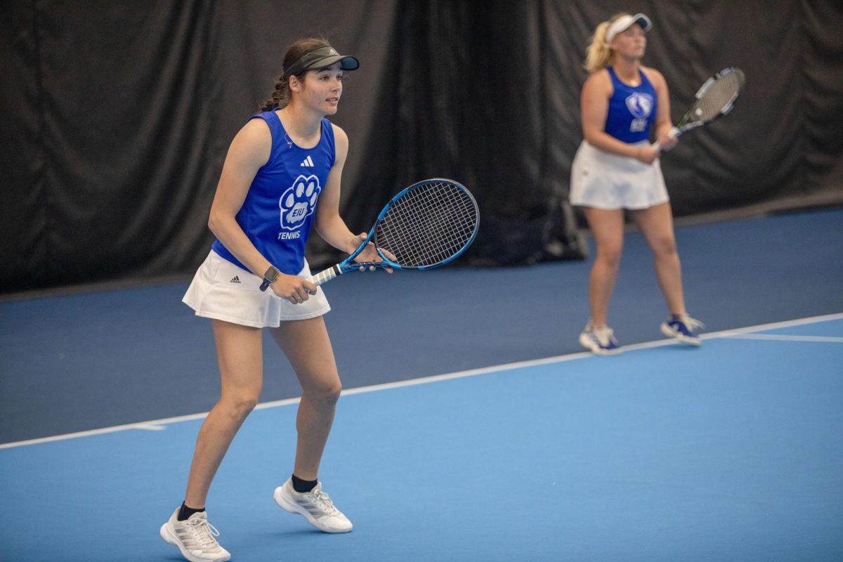 EIU travelled to Champaign for the doubles match against Southeast Missouri State University Redhawks at Atkins Tennis Center. 