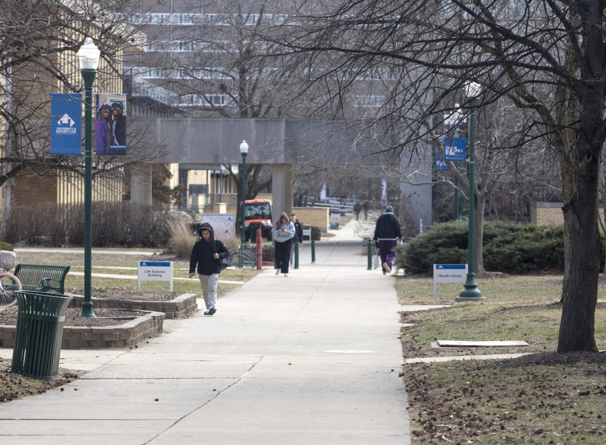 Eastern Illinois University has been experiencing a drop in on-campus enrollment over the past 10 years. This year, it fell 9.5% compared to last spring.
