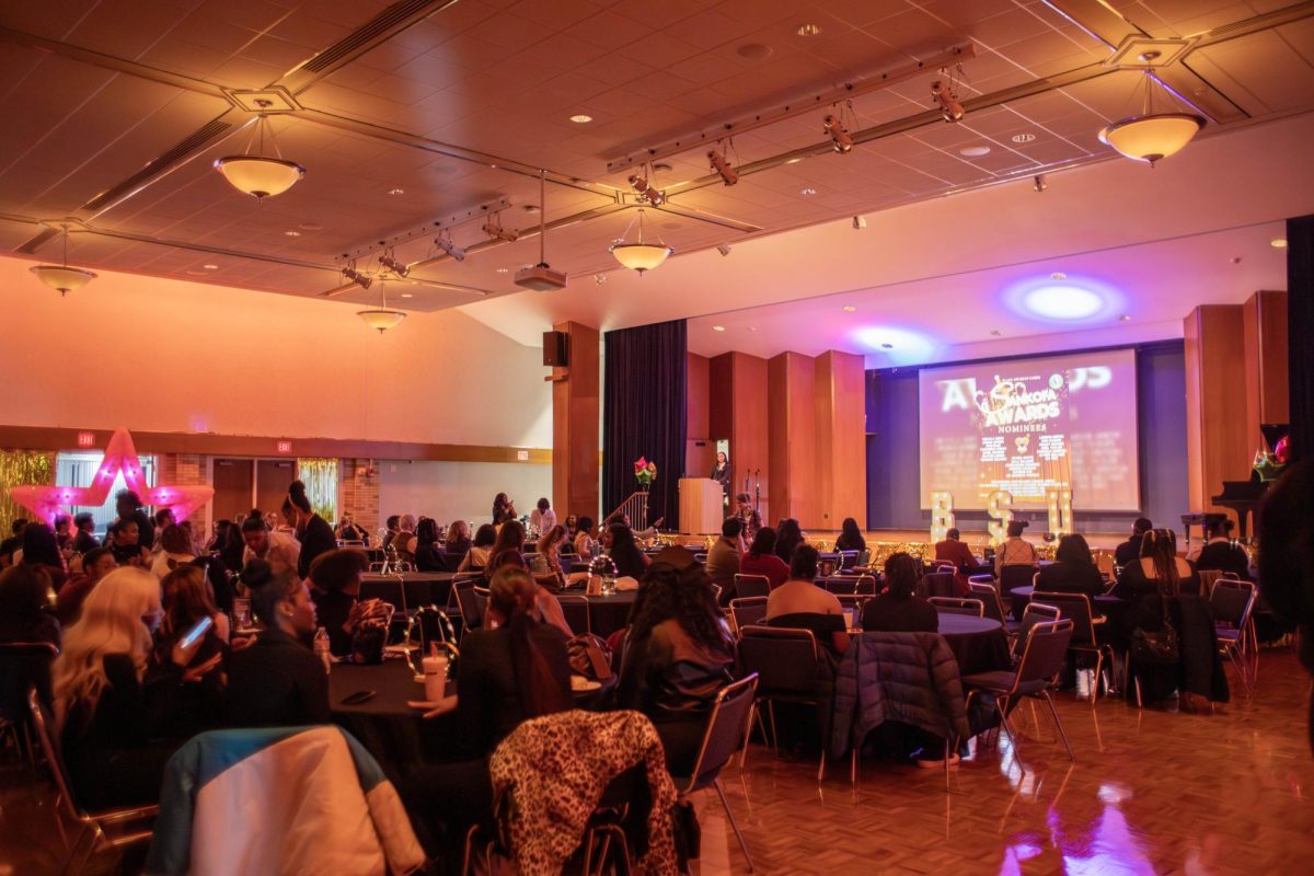 The EIU Black Student Union held the Sankofa Awards, which awarded various people for their achievements at EIU in the Grand Ballroom on Saturday.