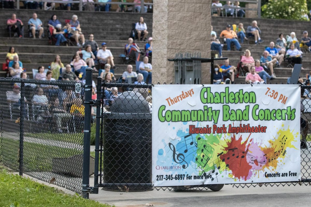 The Charleston Community Band performs weekly at Kiwanis Park, with its first concert of the summer happened on Thursday.